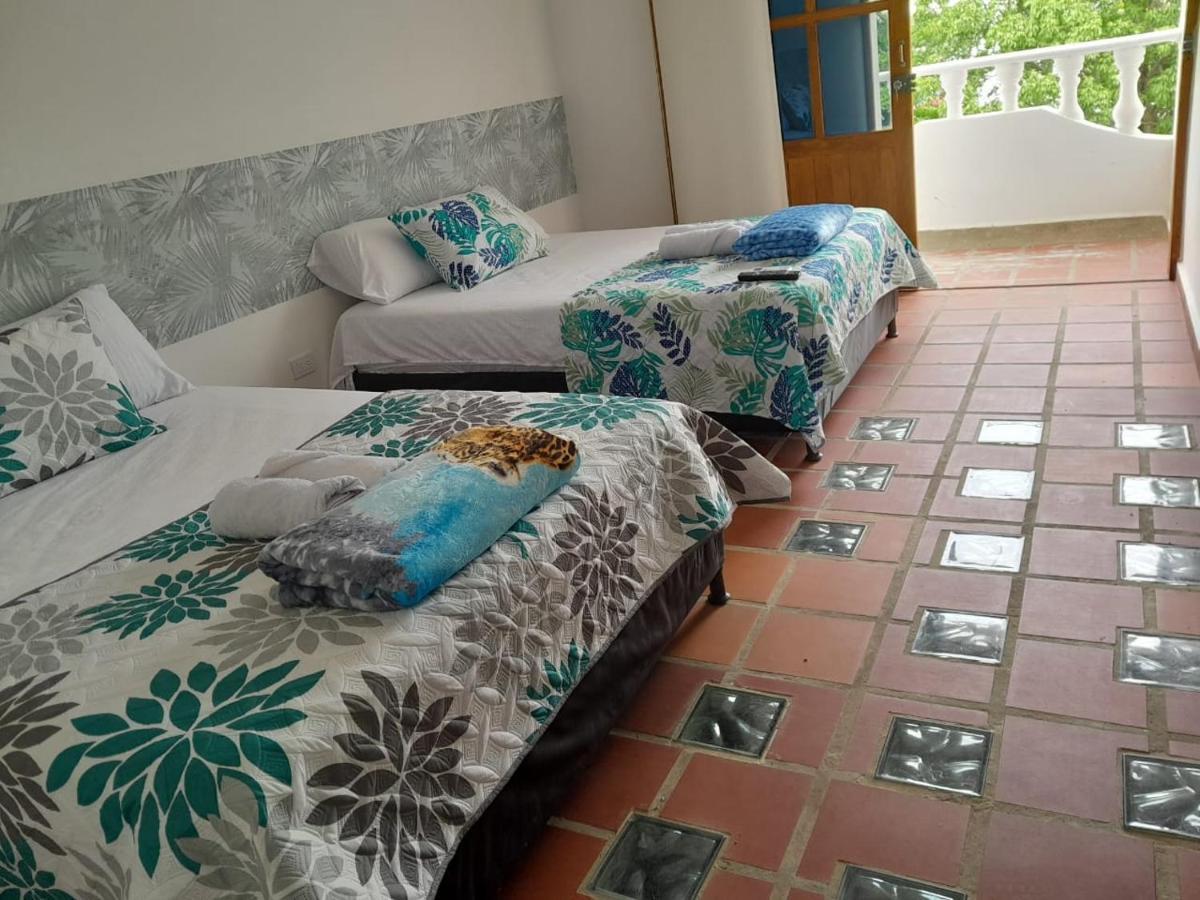 Hotel Santa Fe Del Parque Santa Fe de Antioquia Exterior foto